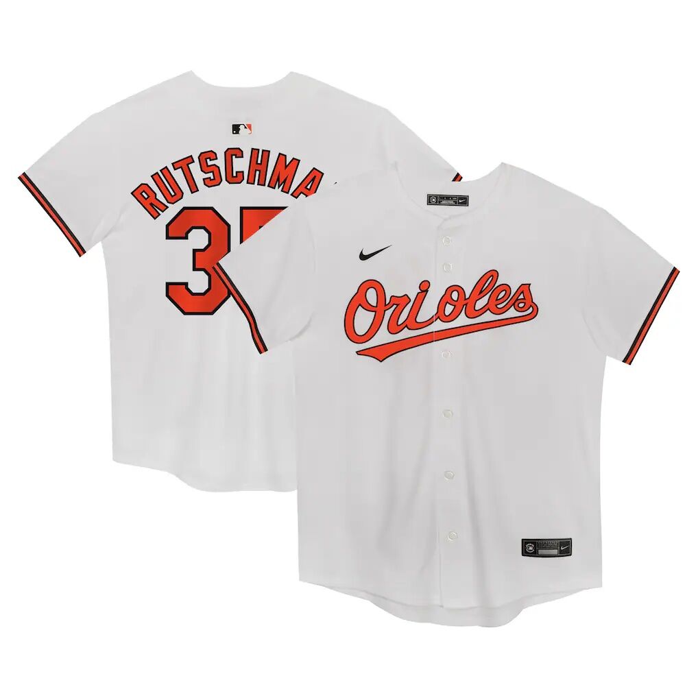 Adley Rutschman Baltimore Orioles Nike Preschool Home Game Jersey