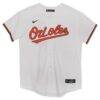 Adley Rutschman Baltimore Orioles Nike Preschool Home Game Jersey - White - Side View