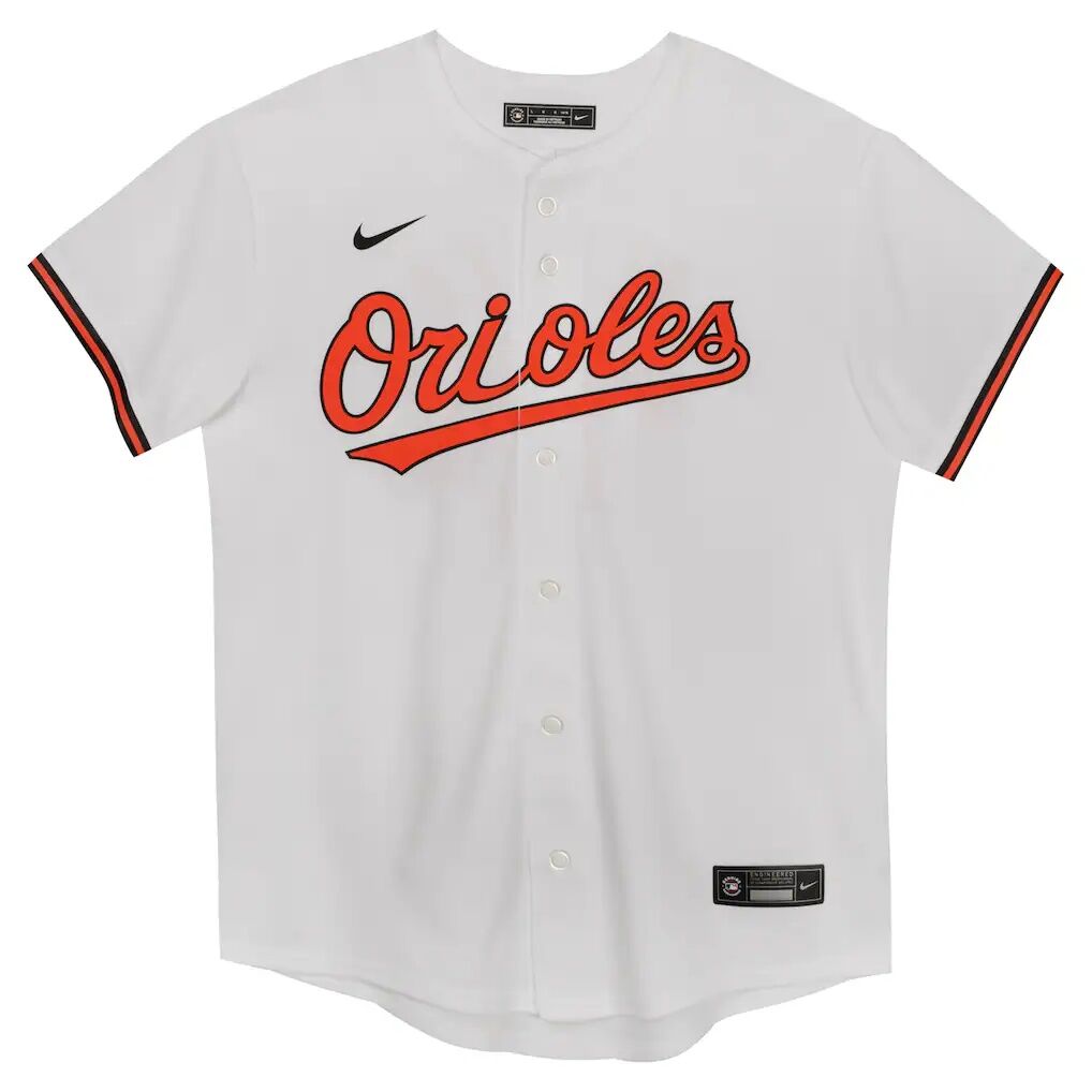 Adley Rutschman Baltimore Orioles Nike Preschool Home Game Jersey