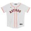 Jose Altuve Houston Astros Nike Preschool Home Game Jersey - White - Side View