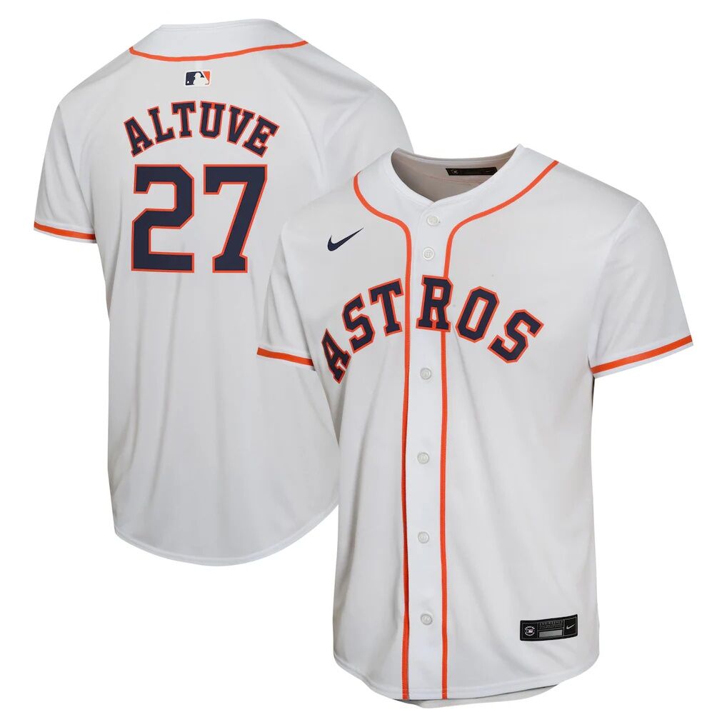 Jose Altuve Houston Astros Nike Youth Home Game Player Jersey