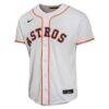 Jose Altuve Houston Astros Nike Youth Home Game Player Jersey - White - Side View
