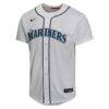 Julio Rodríguez Seattle Mariners Nike Youth Home Game Player Jersey - White - Side View