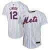 Francisco Lindor New York Mets Nike Youth Home Game Player Jersey - White - Front View