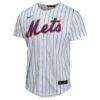 Francisco Lindor New York Mets Nike Youth Home Game Player Jersey - White - Side View
