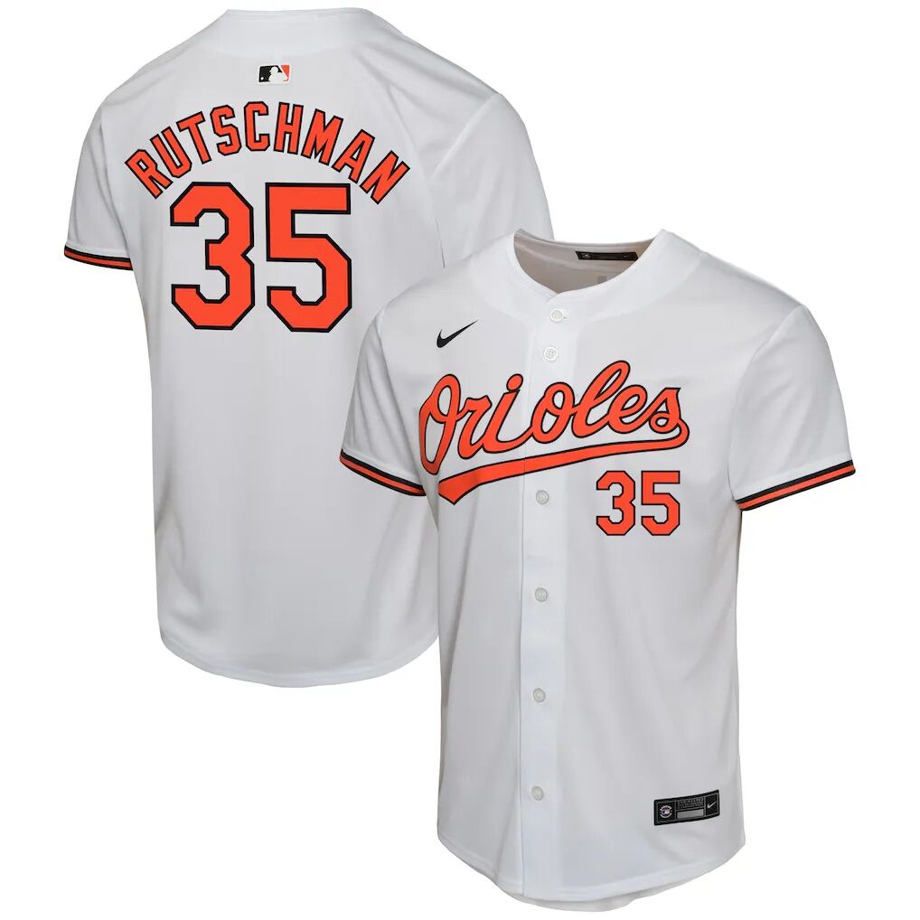 Adley Rutschman Baltimore Orioles Nike Youth Home Game Player Jersey