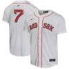 Masataka Yoshida Boston Red Sox Nike Youth Home Game Player Jersey - White - Front View