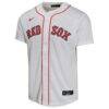 Masataka Yoshida Boston Red Sox Nike Youth Home Game Player Jersey - White - Side View