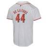 Elly De La Cruz Cincinnati Reds Nike Youth Home Game Player Jersey - White - Detail View