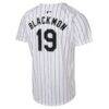 Charlie Blackmon Colorado Rockies Nike Youth Home Game Player Jersey - White - Detail View