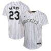 Kris Bryant Colorado Rockies Nike Youth Home Game Player Jersey - White - Front View