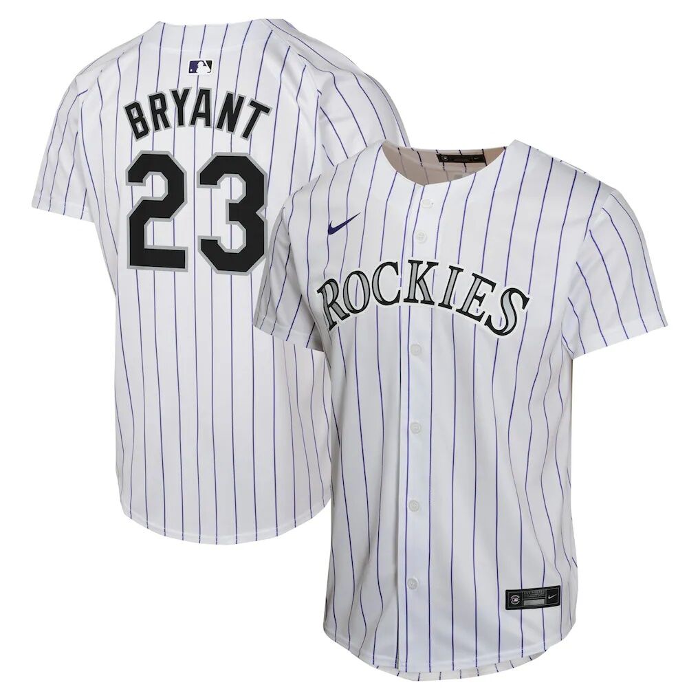 Kris Bryant Colorado Rockies Nike Youth Home Game Player Jersey