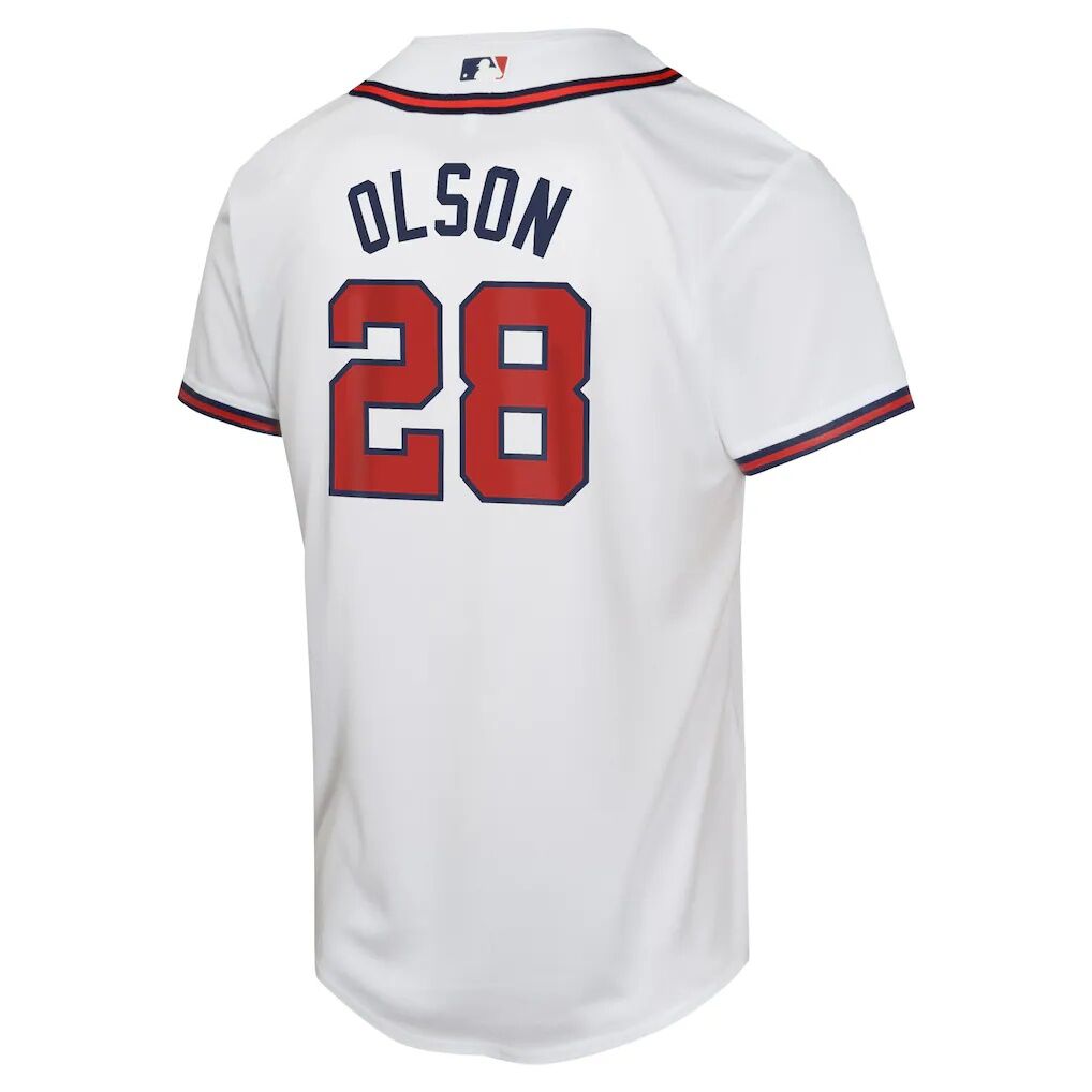Matt Olson Atlanta Braves Nike Youth Home Game Player Jersey