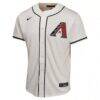Corbin Carroll Arizona Diamondbacks Nike Youth Home Game Player Jersey - White - Side View