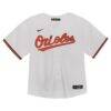 Adley Rutschman Baltimore Orioles Nike Toddler Game Jersey - White - Side View