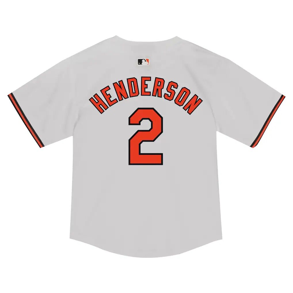 Gunnar Henderson Baltimore Orioles Nike Toddler  Game Jersey