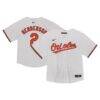 Gunnar Henderson Baltimore Orioles Nike Toddler Game Jersey - White - Front View