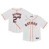 Jose Altuve Houston Astros Nike Toddler Game Jersey - White - Front View
