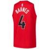 Scottie Barnes Toronto Raptors Nike Youth Swingman Jersey - Red - Detail View