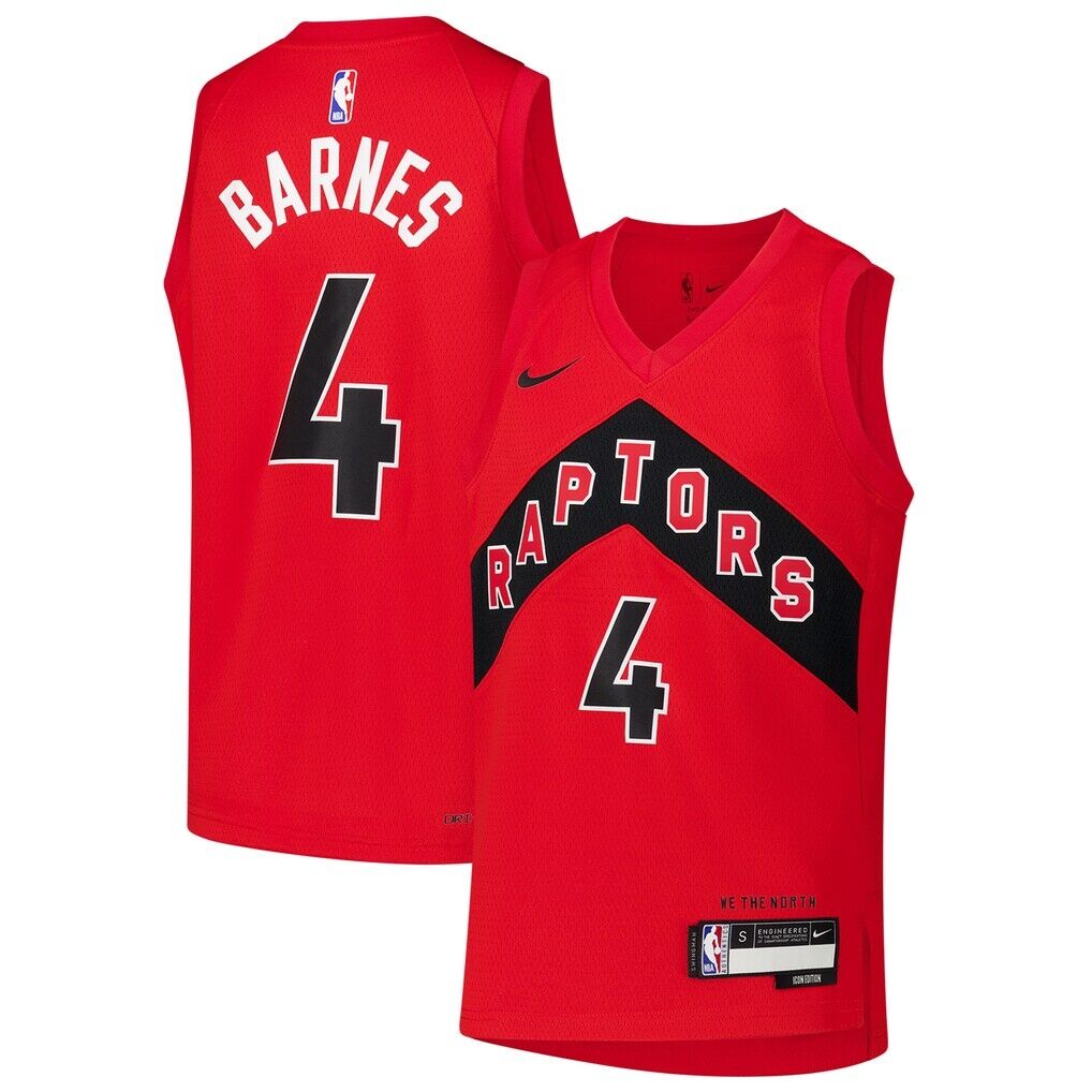 Scottie Barnes Toronto Raptors Nike Youth Swingman Jersey - Icon Edition