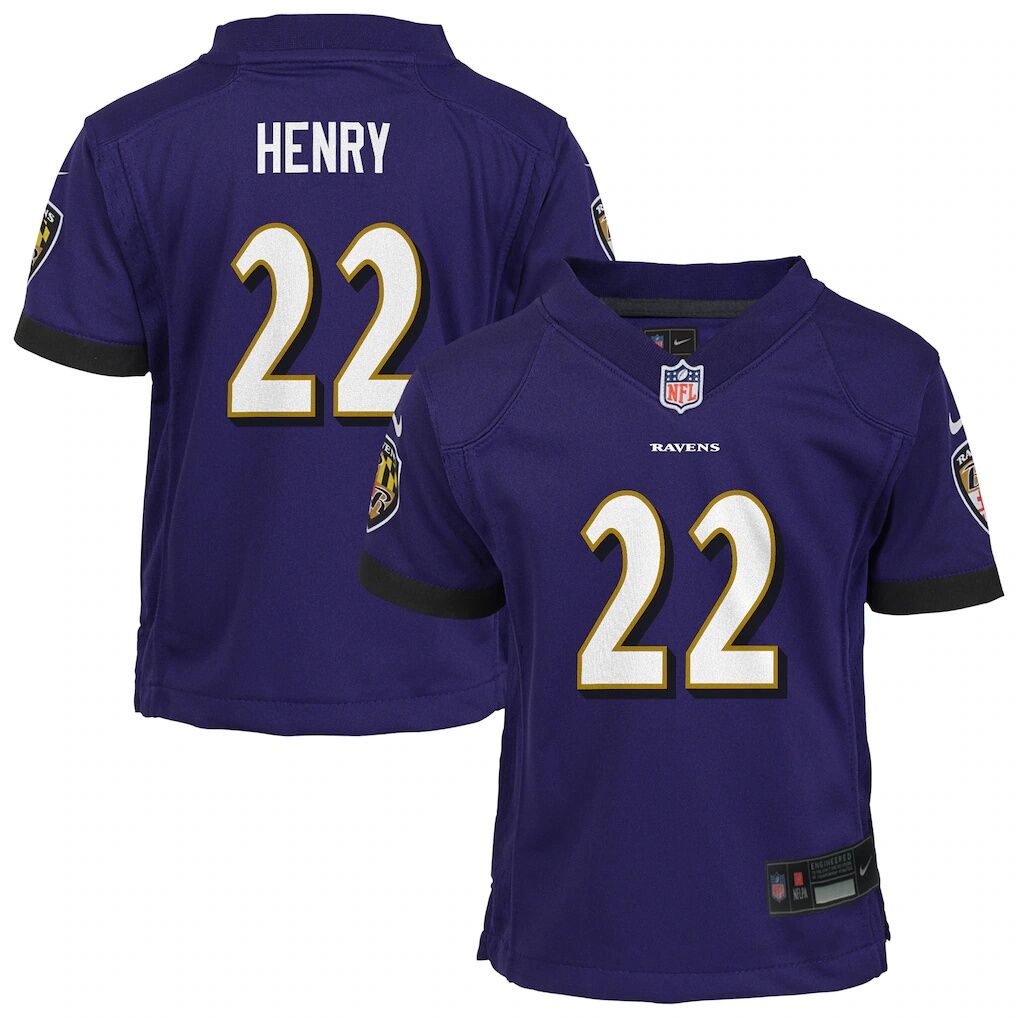 Derrick Henry Baltimore Ravens Nike Toddler Game Jersey