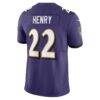 Derrick Henry Baltimore Ravens Nike Vapor F.U.S.E. Limited Jersey - Purple - Detail View