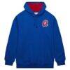 Hank Aaron Atlanta Braves Mitchell & Ness Vintage Logo Name & Number Pullover Hoodie - - Back View