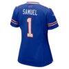 Curtis Samuel Buffalo Bills Nike Women's Game Jersey - - Detail View