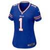 Curtis Samuel Buffalo Bills Nike Women's Game Jersey - - Side View