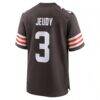 Jerry Jeudy Cleveland Browns Nike Game Jersey - Brown - Detail View