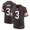 Jerry Jeudy Cleveland Browns Nike Game Jersey - Brown - Front View