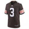 Jerry Jeudy Cleveland Browns Nike Game Jersey - Brown - Side View
