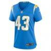 Troy Dye Los Angeles Chargers Nike Women's Game Jersey - - Side View