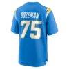 Bradley Bozeman Los Angeles Chargers Nike Game Jersey - - Detail View
