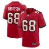 Ben Bredeson Tampa Bay Buccaneers Nike Game Jersey - Red - Front View