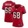 Ben Bredeson Tampa Bay Buccaneers Nike Women's Game Jersey - Red - Front View