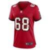Ben Bredeson Tampa Bay Buccaneers Nike Women's Game Jersey - Red - Side View