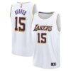 Austin Reaves Los Angeles Lakers Fashion7 Fast Break Replica Player Jersey - White - Front View