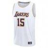Austin Reaves Los Angeles Lakers Fashion7 Fast Break Replica Player Jersey - White - Side View