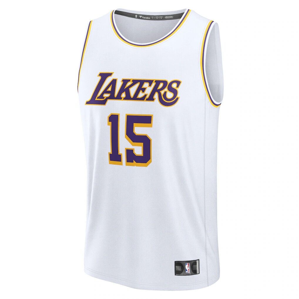 Austin Reaves Los Angeles Lakers Fashion7 Fast Break Replica Player Jersey - Association Edition