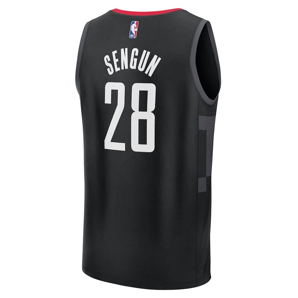 Alperen Sengun Houston Rockets Fashion7 Fast Break Replica Player Jersey - Statement Edition