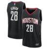 Alperen Sengun Houston Rockets Fashion7 Fast Break Replica Player Jersey - Black - Front View