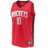 Jabari Smith Jr. Houston Rockets Fashion7 Fast Break Replica Player Jersey - Red - Back View