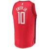 Jabari Smith Jr. Houston Rockets Fashion7 Fast Break Replica Player Jersey - Red - Detail View