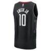 Jabari Smith Jr. Houston Rockets Fashion7 Fast Break Replica Player Jersey - Black - Detail View