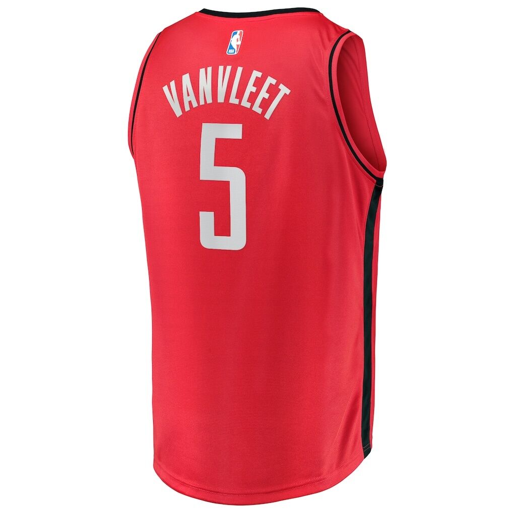 Fred VanVleet Houston Rockets Fashion7 Fast Break Replica Player Jersey - Icon Edition