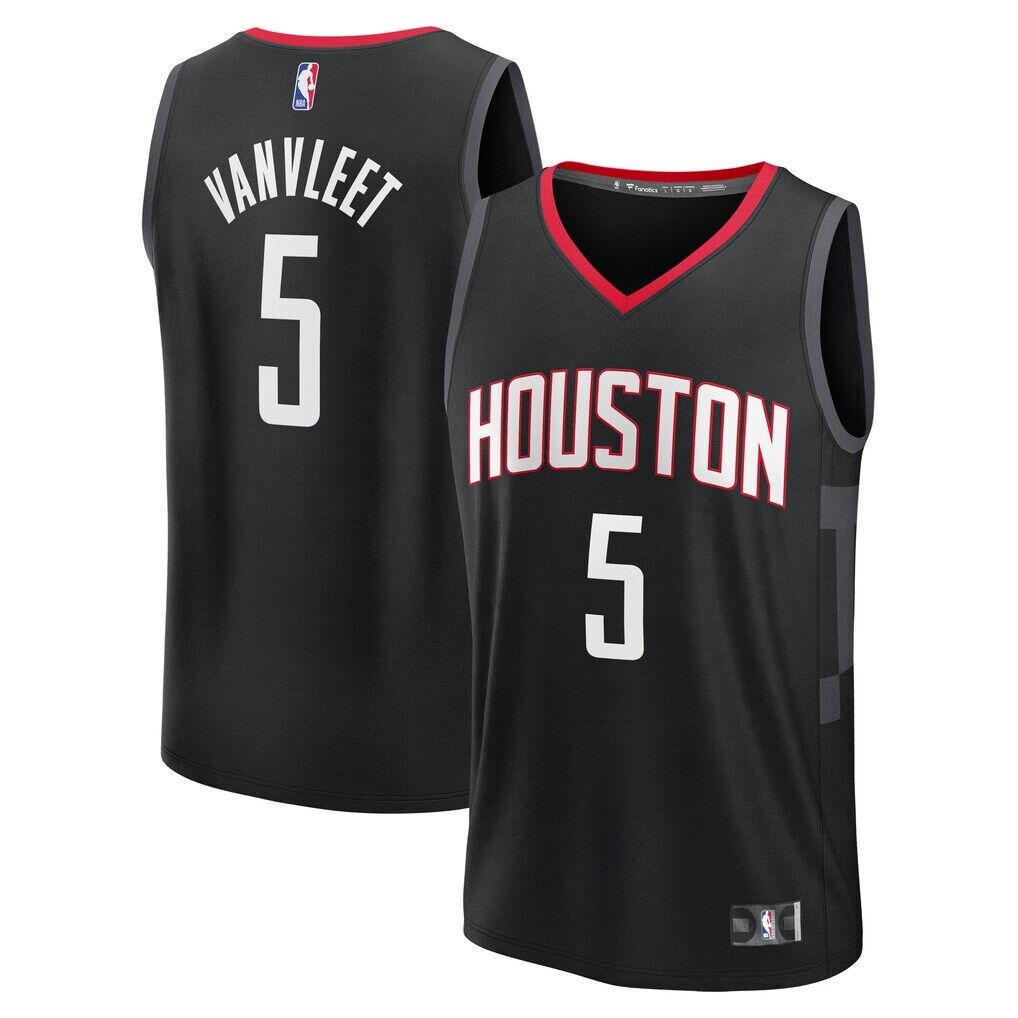 Fred VanVleet Houston Rockets Fashion7 Fast Break Replica Player Jersey - Statement Edition