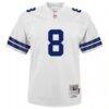Troy Aikman Dallas Cowboys Mitchell & Ness Youth 1992 Legacy Jersey - White - Side View