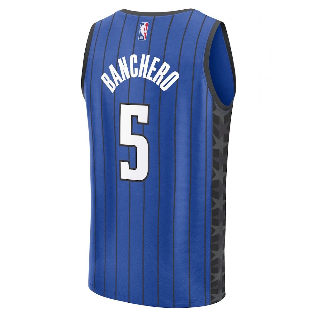 Paolo Banchero Orlando Magic Fashion7 Youth Fast Break Replica Player Jersey - Statement Edition