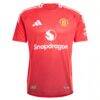 Manchester United adidas 2024/25 Home Authentic Jersey - Red - Side View